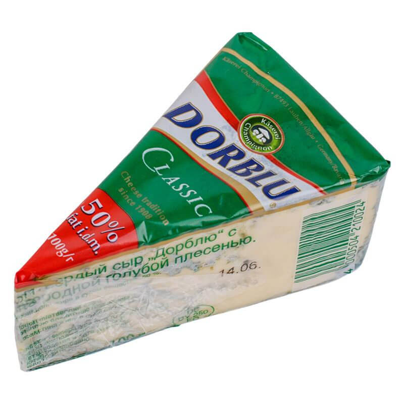 

Сыр Kaserei Dorblue Laibe 50% 100 г