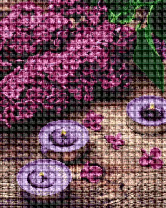 

Алмазная мозаика ArtStory Сирень 40*50см в коробке