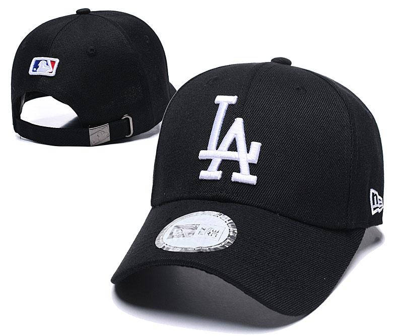 

Кепка бейсболка LA Los Angeles New Era оригинальная хлопковая, Черный