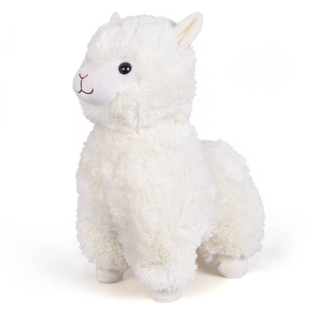 

Мягкая игрушка Альпака белая, гламурная игрушка, FANCY, ALPK1/L, Белый