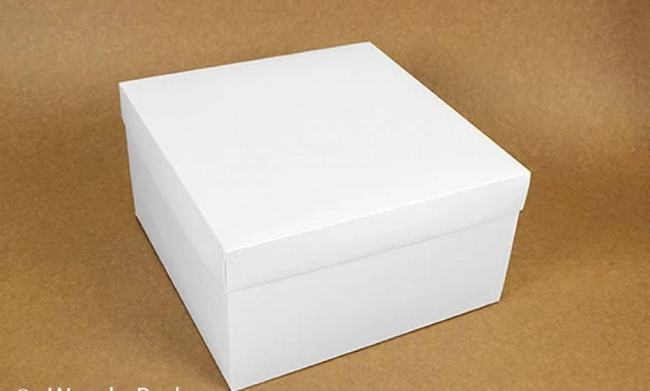 

Подарочная коробка White 28х28х15 см, Белый