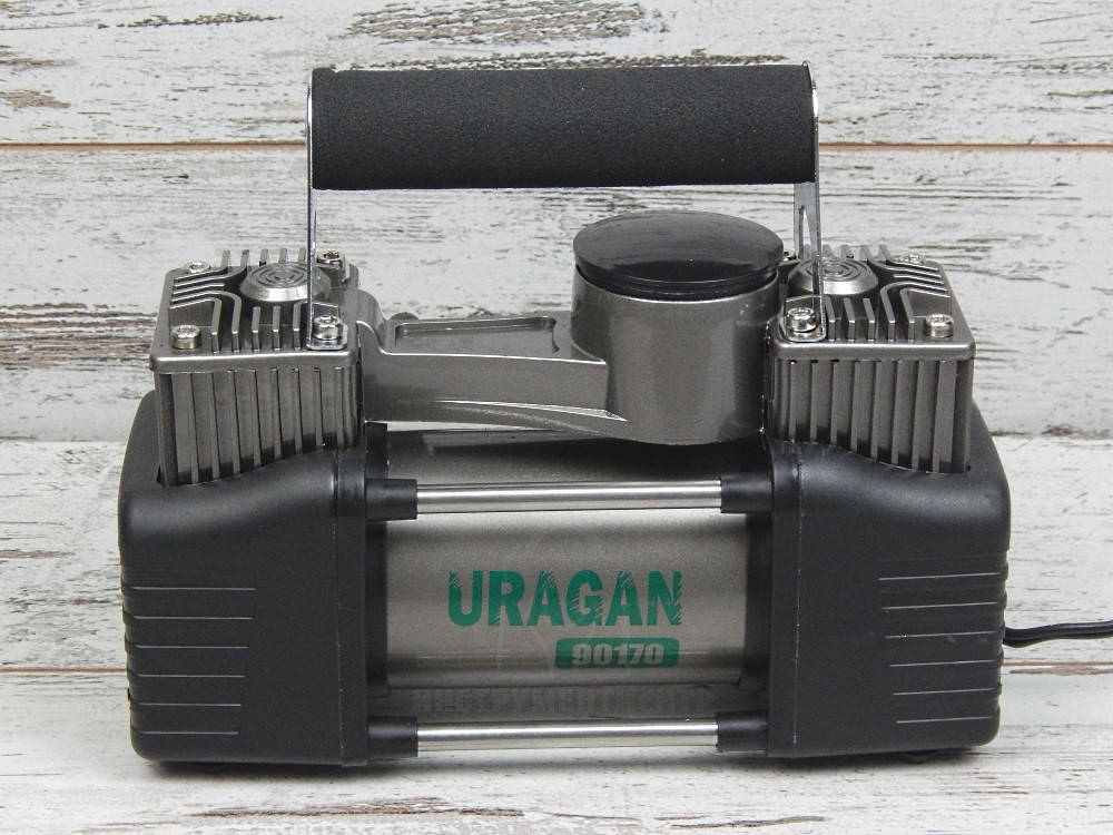 

Автокомпрессор двухпоршневой Ураган URAGAN 90170