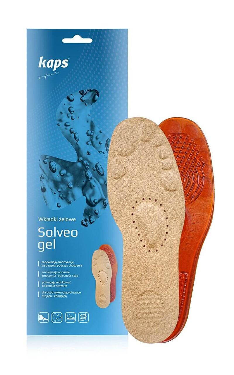 

Kaps Solveo Gel - Гелевые массажные стельки с текстильным покрытием 42/43
