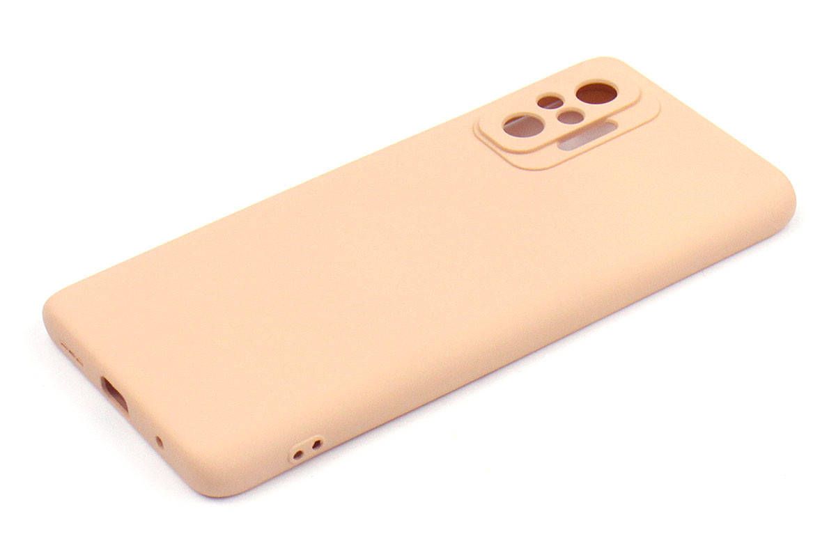 

Чехол Soft Silicone Case для Xiaomi Redmi Note 10 Pro Peach, Персиковый