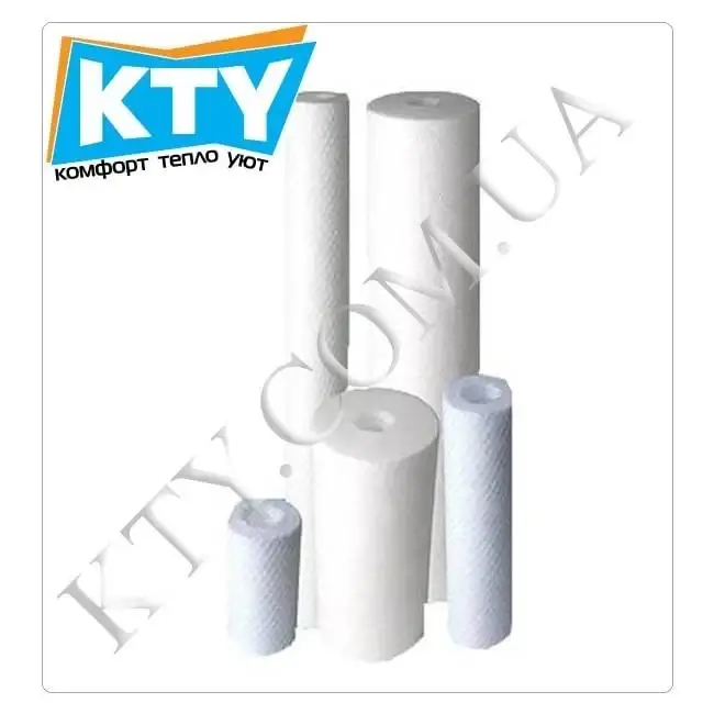 

Картридж полипропиленовый Aquafilter FCPS20M10B для корпусов фильтров 10BB, 20 микрон - 9 7/8 x 4 1/2 дюймов.