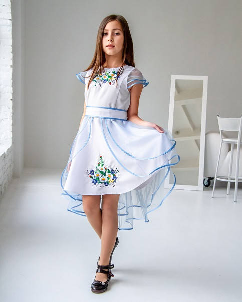 

Детское вышитое платье вышиванка для девочки