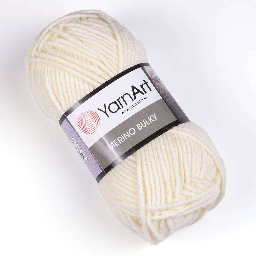 

Yarnart Merino Bulky № 502 молочный