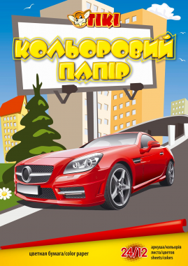

Бумага Цветная А4 24л. 50903-ТК Tiki