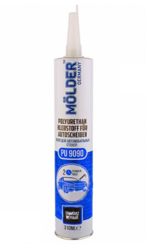 

Клей для автомобильных стекол чёрный MOLDER 310мл PU9090