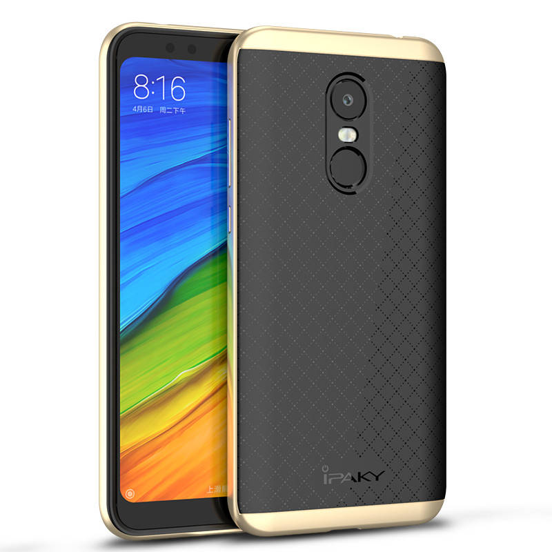 

Чехол Ipaky для Xiaomi Redmi 5 (5.7") бампер оригинальный gold