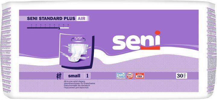 

Памперсы для взрослых SENI STANDARD PLUS AIR small (1) 30 шт 2100мл