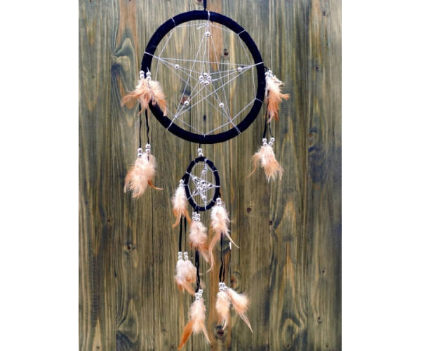 

Ловец снов 2 Круга "Звезда" Чёрный