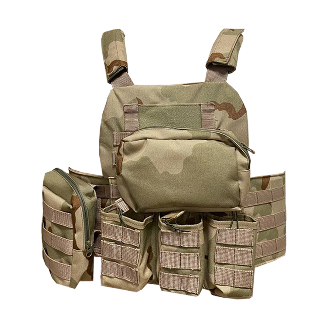 

Плитоноска-розгрузка Oklai Turkey 3 підсумки для магазинів АК +2 індивідуальних підсумка з системою кріплення