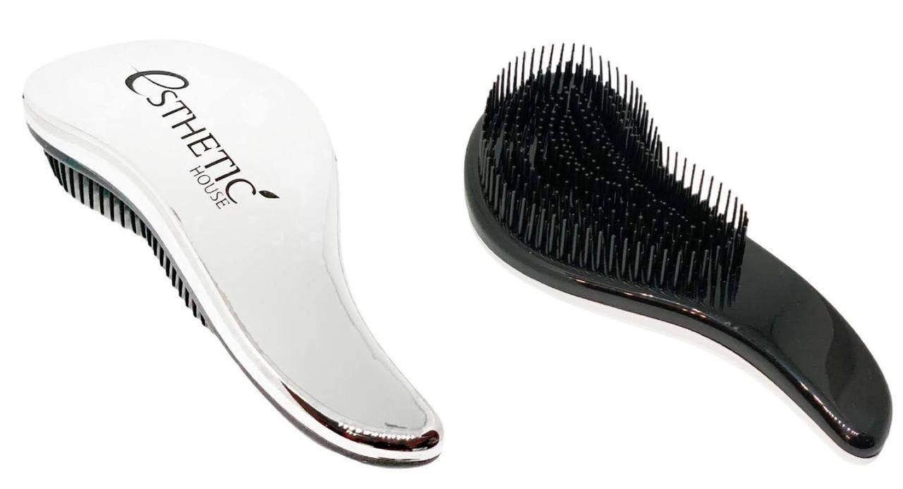 

Расческа для волос Серебряная Esthetic House Hair Brush For Easy Comb