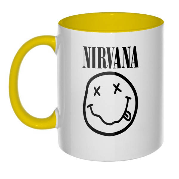 

Кружка Nirvana, чашка Нирвана, печать на кружках на заказ