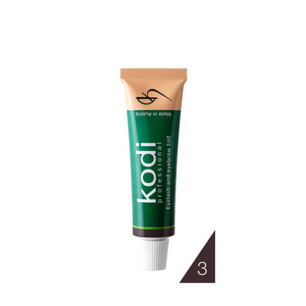 

Краска для бровей и ресниц коричневая (15 ml) Kodi
