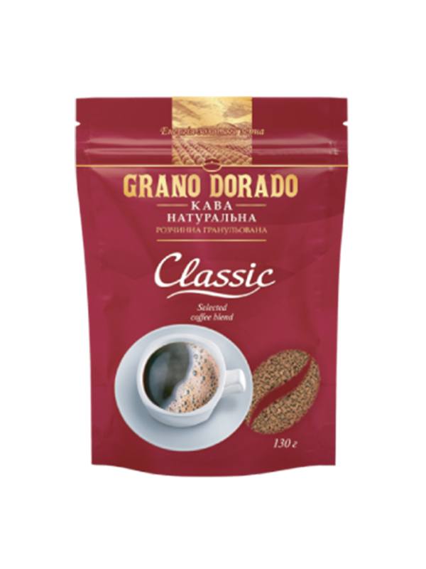 

Кава розчинна гранульована Grano Dorado Classic 130 г