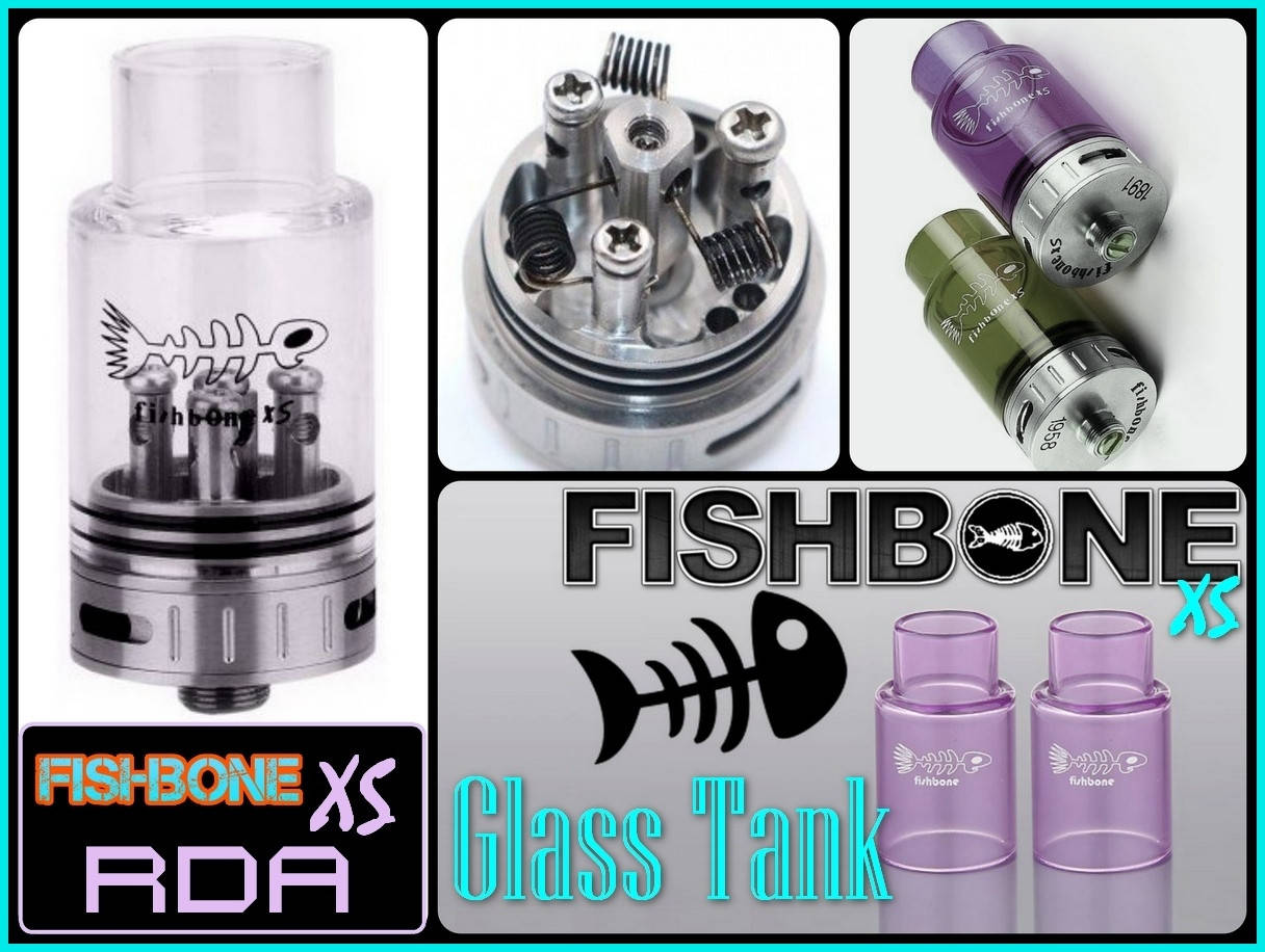 

Fishbone XS RDA- запасная колба - купол.
