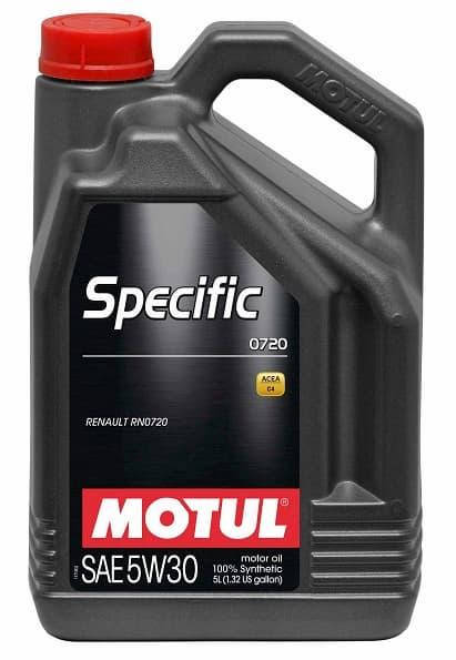 

Оригинальное моторное масло Motul SPECIFIC 0720 5W-30 5 л. 102209