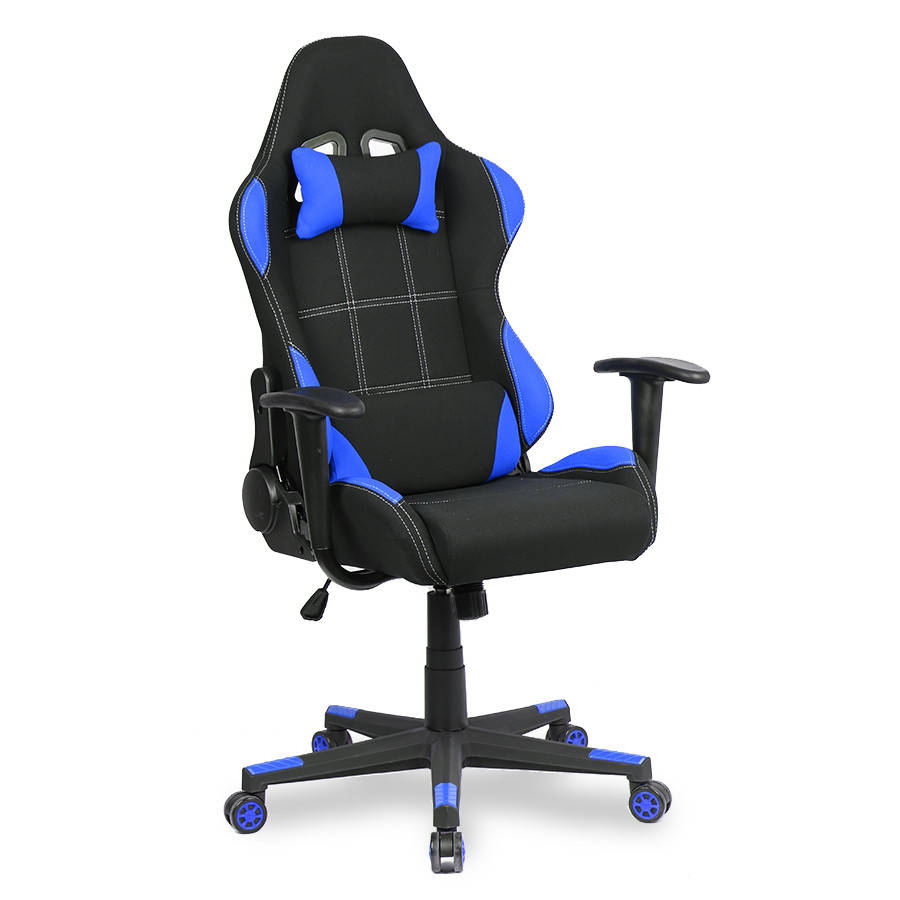 

Компьютерное геймерское кресло SPORT RACER текстиль, синее, Синий
