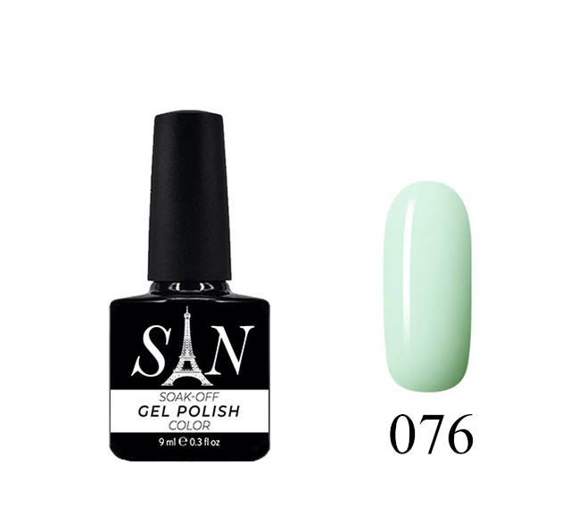 

Гель лак для ногтей SAN gel soak-off 9 мл №076