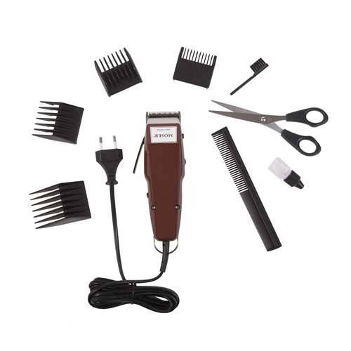 

Машинка для стрижки MOSER 1400 Burgundy 1400-0278 (в наборі)