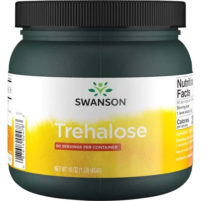 

Трегалоза, Swanson, Trehalose, 454 г