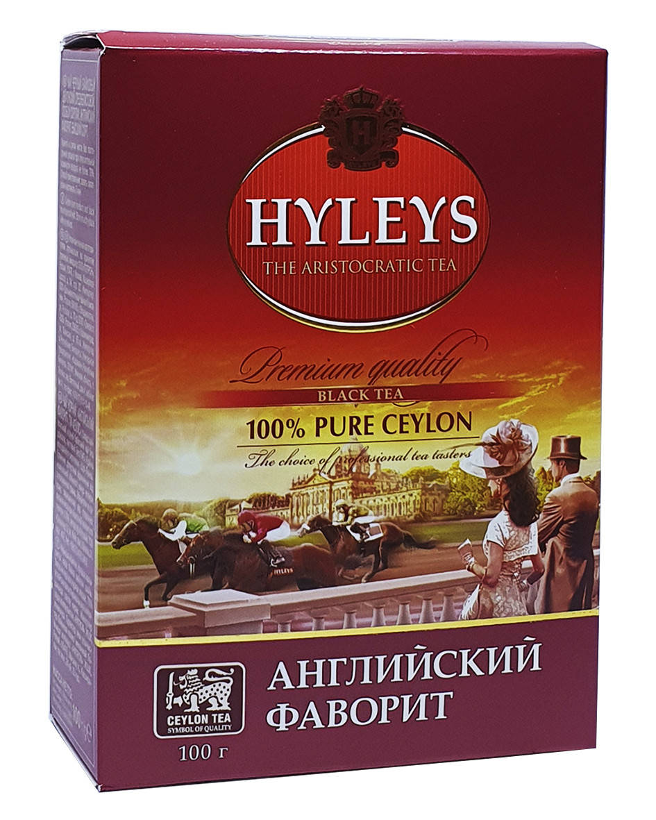 

Чай чорний середньолистовий Hyleys Английский фаворит 100 г (647)