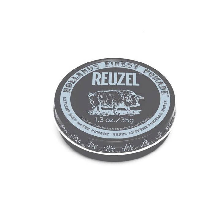 

Матовая помада для волос Reuzel Extreme Hold Matte Pomade сильная фиксация 35 г