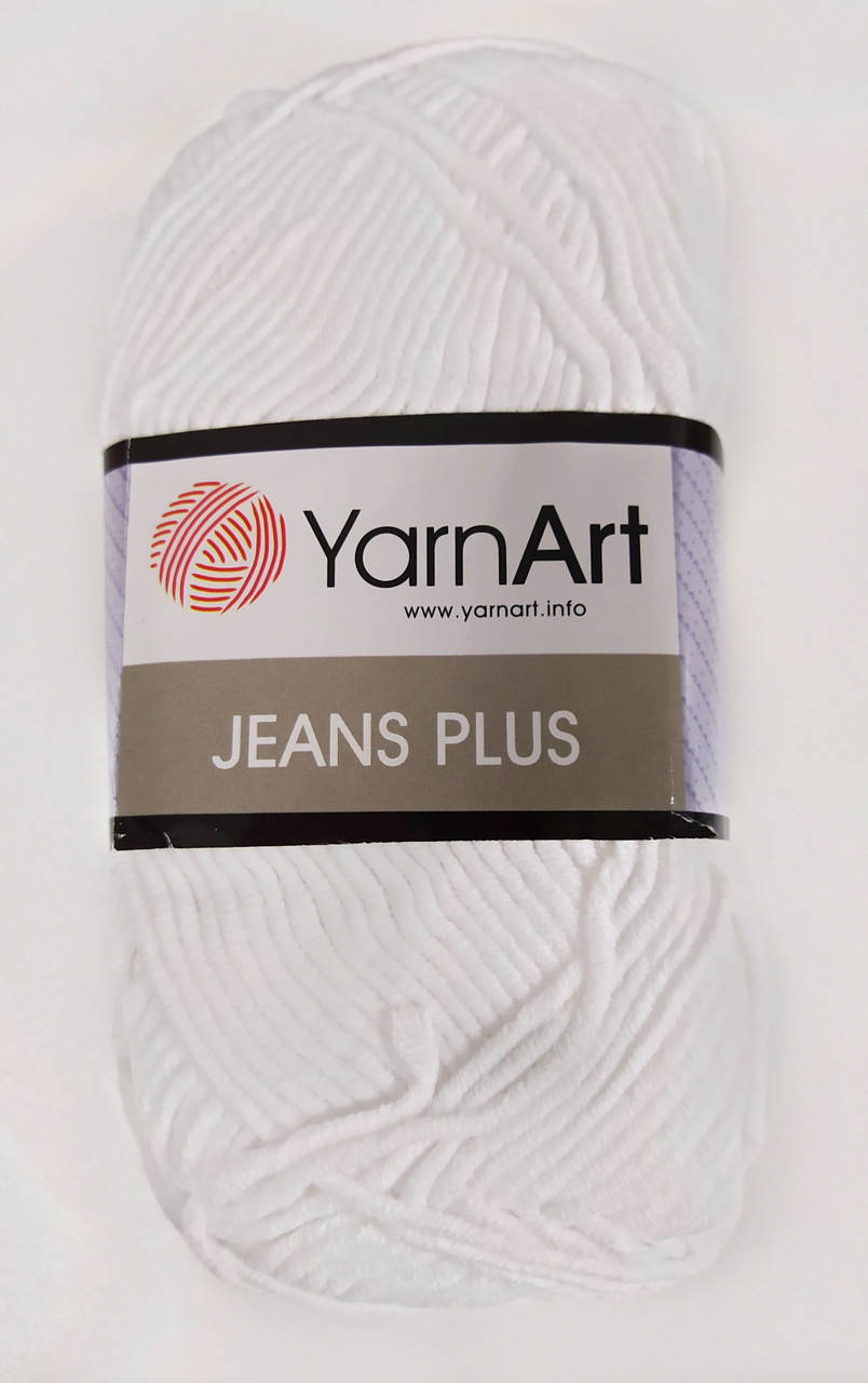 

YarnArt Jeans Plus, цвет белый