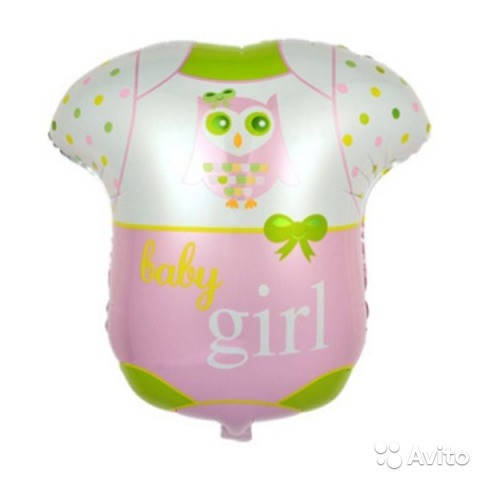 

Боді для дівчинки 52х63см, Розовый