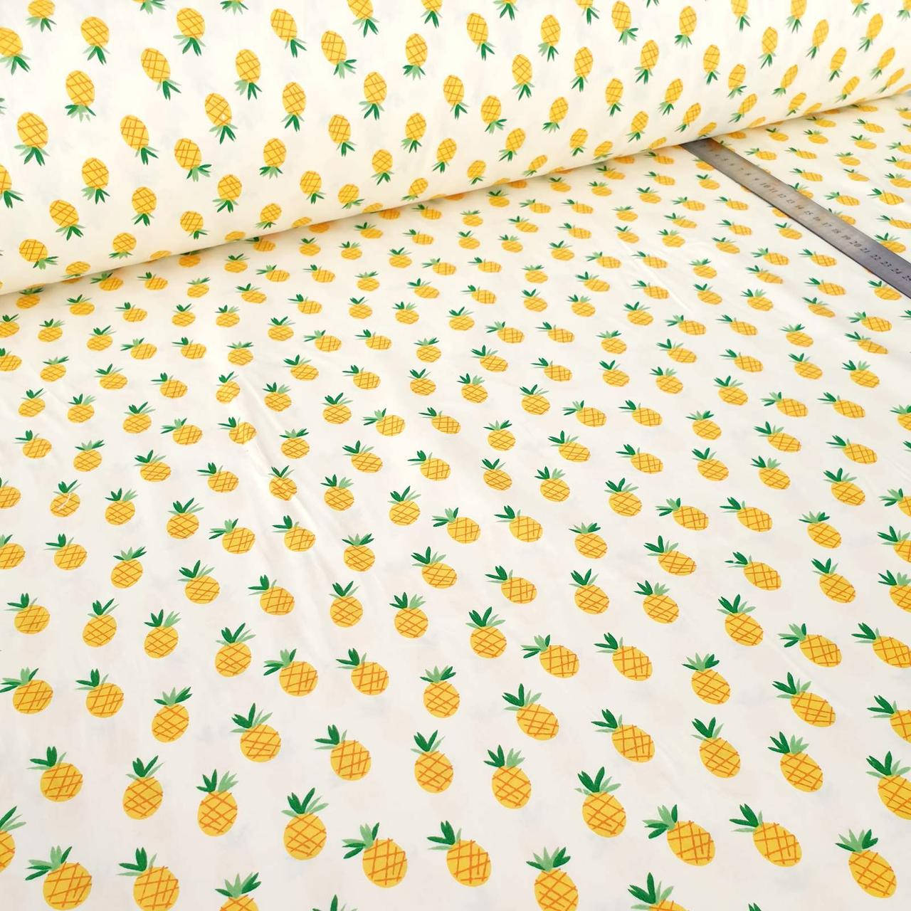 

Сатин. Ананасы