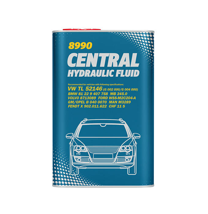 

Жидкость ГУР 8990 Mannol CENTRAL HYDRAULIC FLUID 1л (масло гидроусилителя, зеленое)