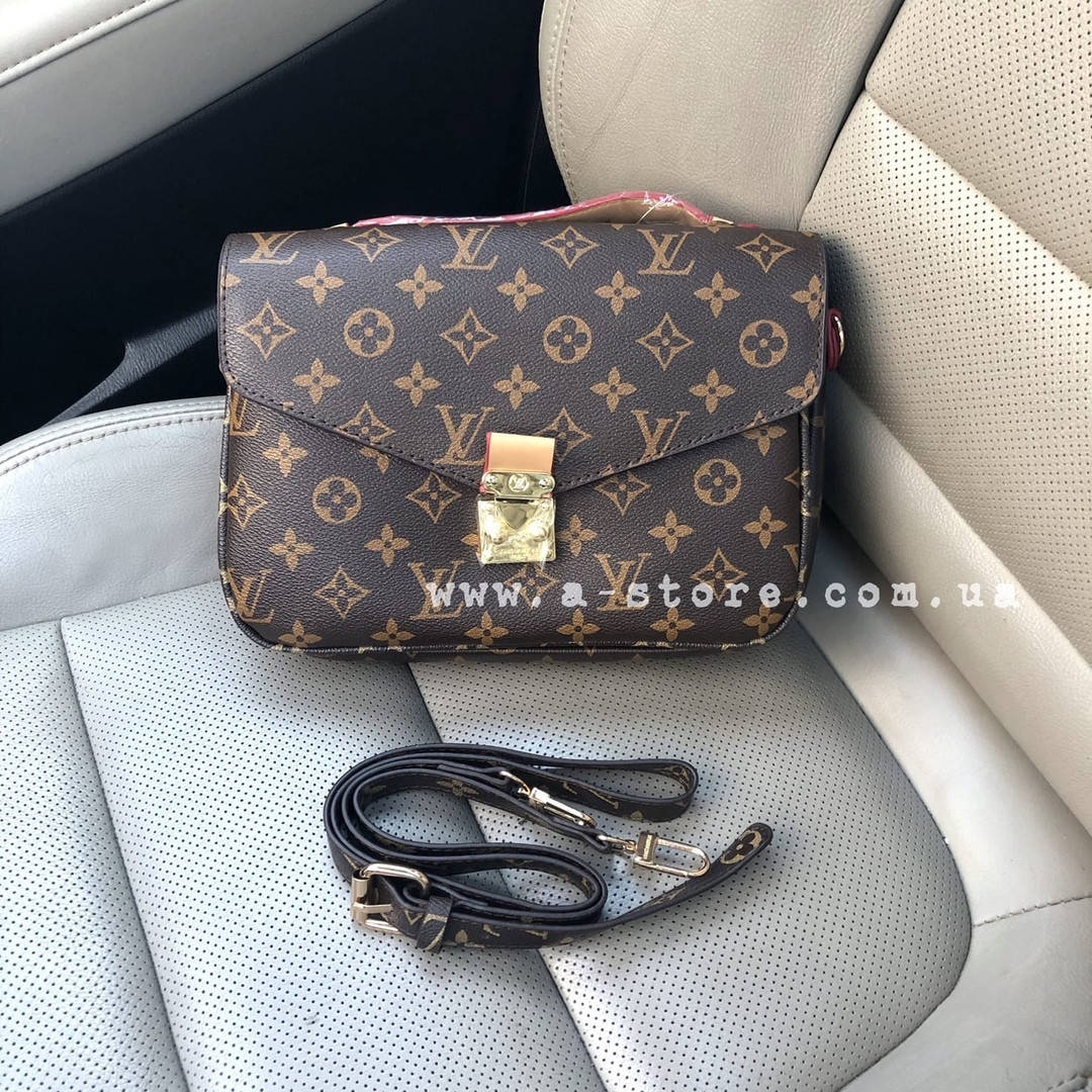 

Супер-цена! Сумка в стиле Louis Vuitton Metis монограм, Коричневый