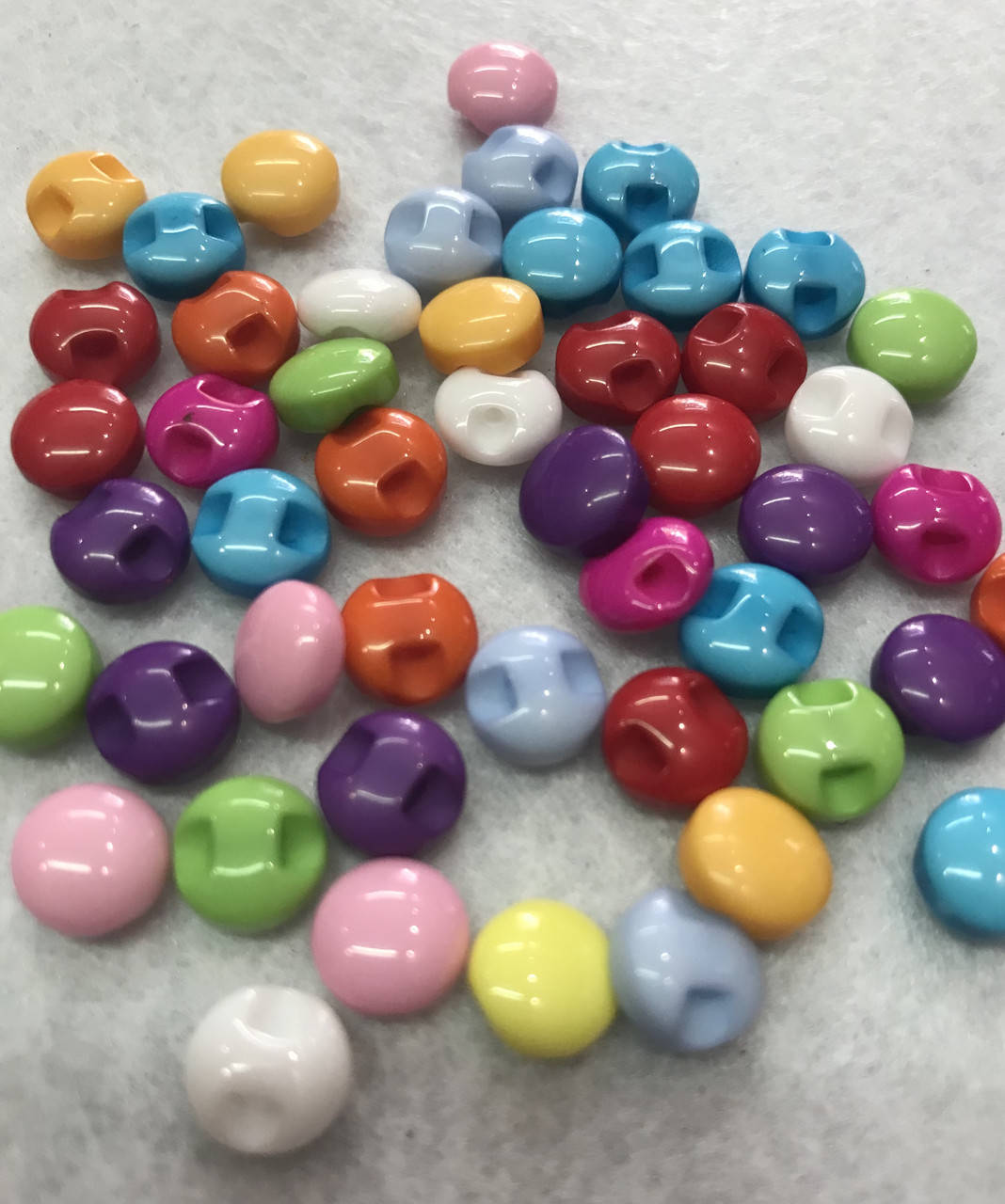 

Пуговицы декоративные маленькие детские пуговки, Разные цвета