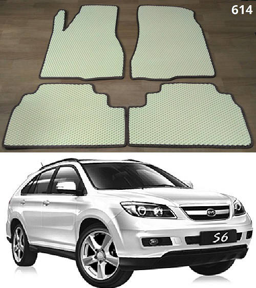

Коврики ЕВА в салон BYD S6 '10-, Черный