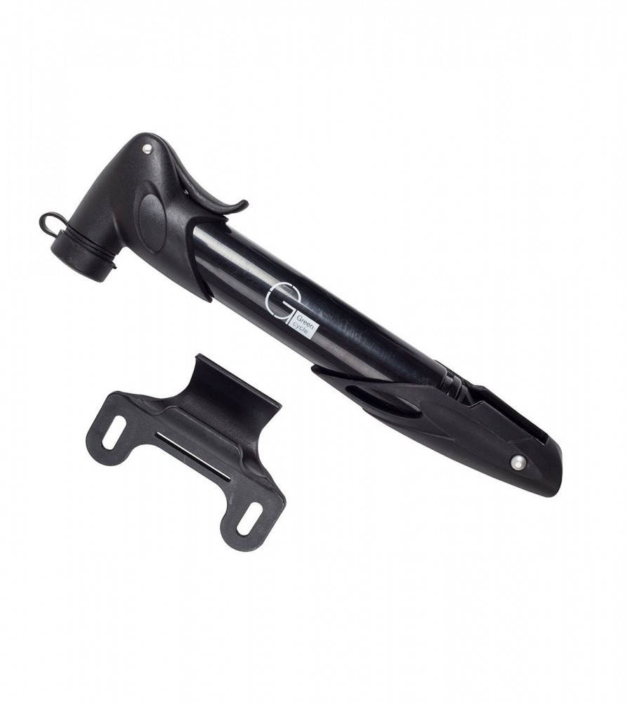 

Насос ручний для велосипеда Green Cycle черный