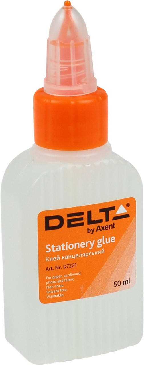 

Клей канц. "Axent/Delta" №7221 50мл ковпачок-дозатор(1)(80)