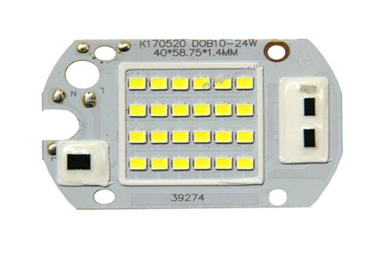 

Светодиодная матрица для прожектора 20W 6000K + IC драйвер 220V