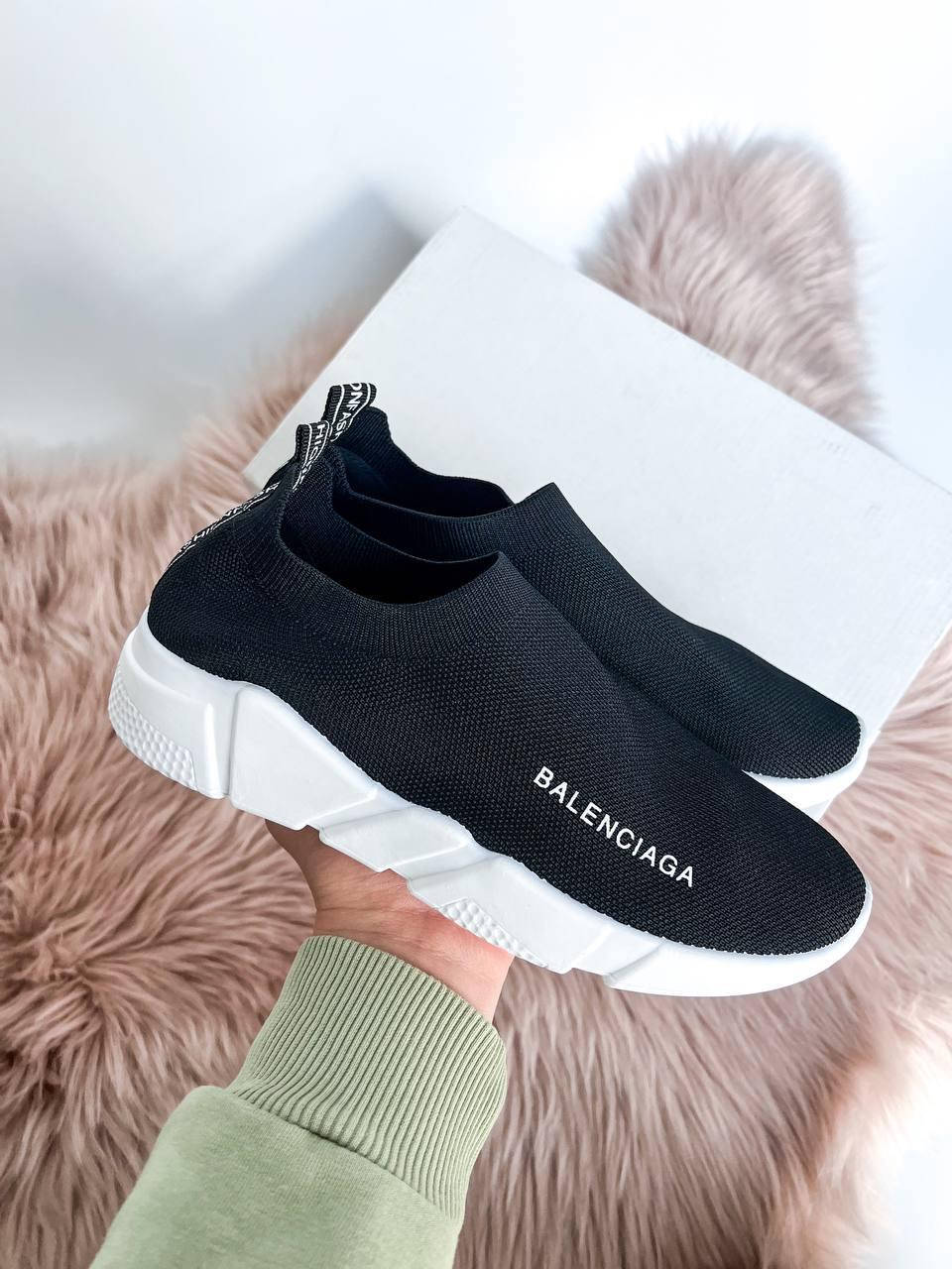 

Женские кроссовки в стиле Balenciaga, Черный