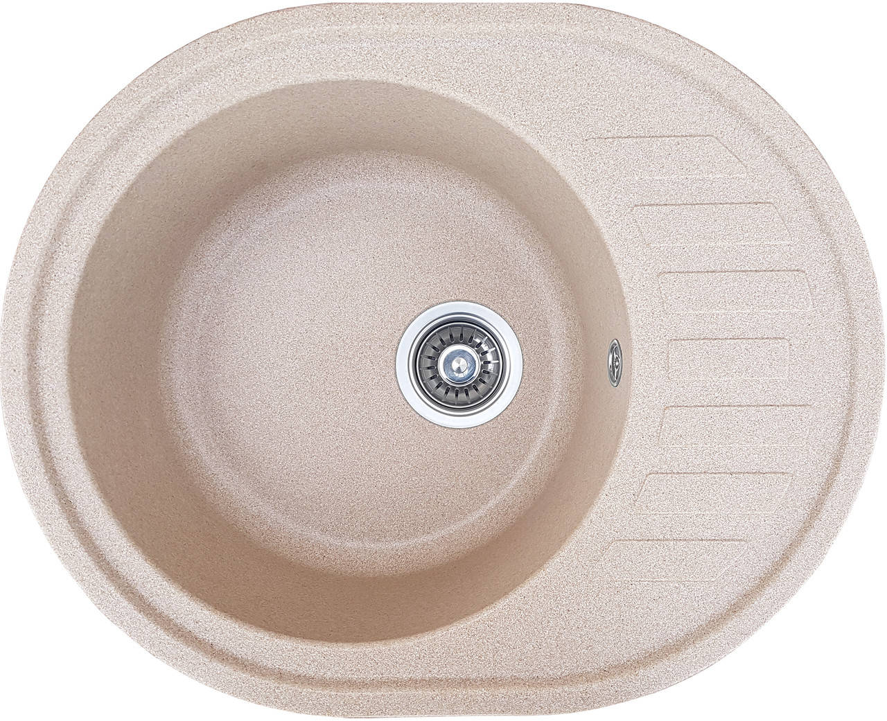 

Гранитная мойка Valetti EcoLine модель №23 бежевая 6250, Бежевый