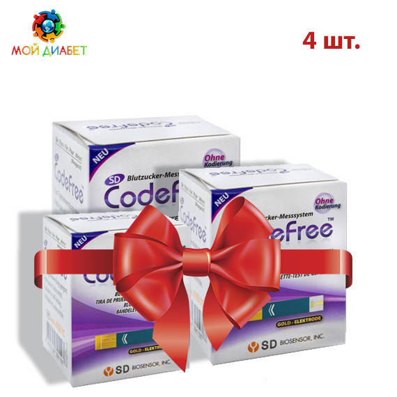 

Тест-полоски SD CodeFree 4 упаковки