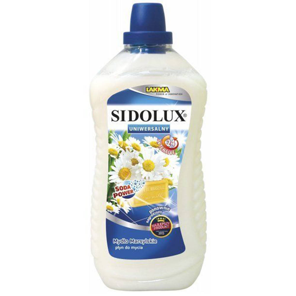 

Средство для мытья Sidolux марсельское мыло, универсальный, 1 л