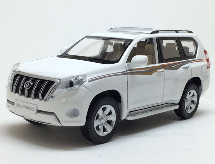

Toyota Land Cruiser Prado Коллекционная Металлическая Машинка, Разные цвета