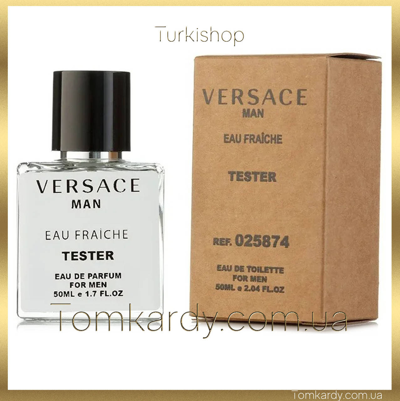 

Мужские духи Versace Man Eau Fraiche [Tester Концентрат] 50 ml. Версаче Фреш Мен (Тестер) 50 мл.