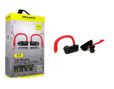 

Наушники вакуумные Mdr T2 BT Awei 178989, Красный