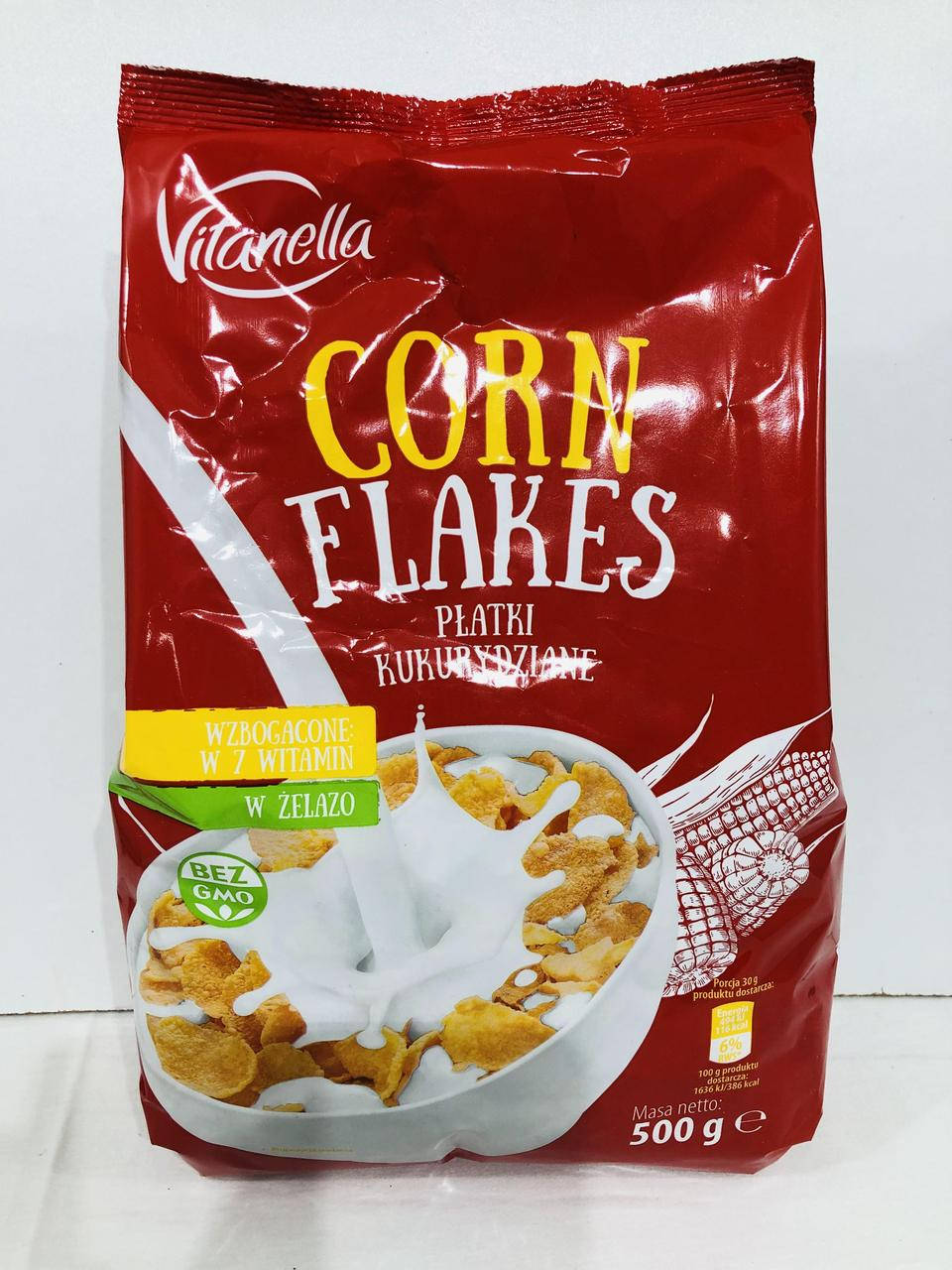 

Кукурудзяні пластівці Corn Flakes 500гр