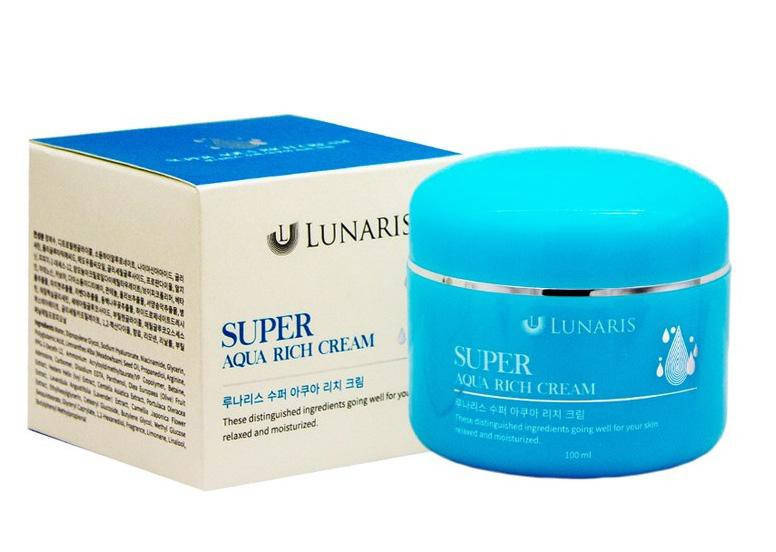 

Увлажняющий крем двойного действия LUNARIS SUPER AQUA RISH CREAM 100мл