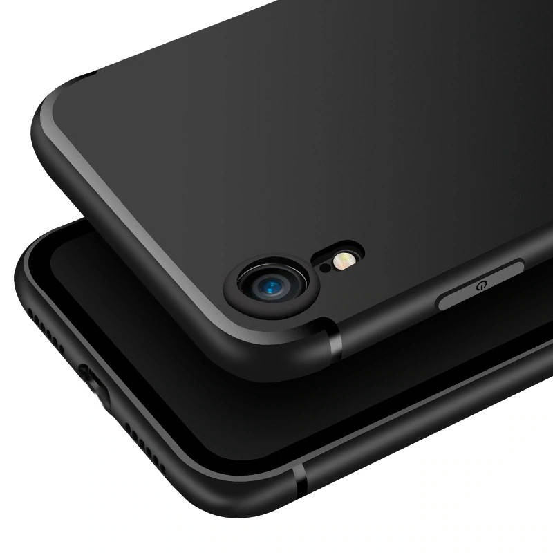 

Тонкий матовый чехол для iPhone XR, Черный