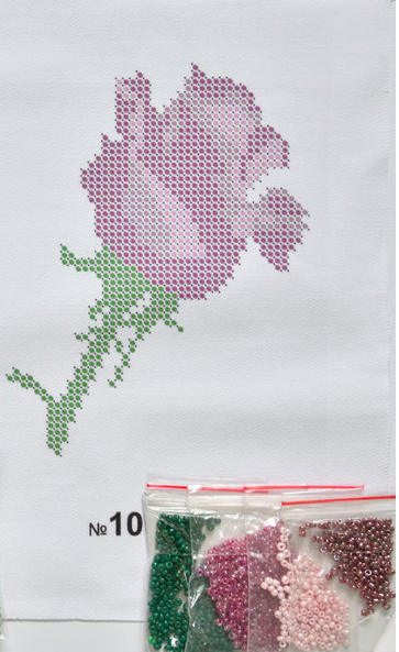 

Набор вышивка с бисером(А5) №10 уп=1шт